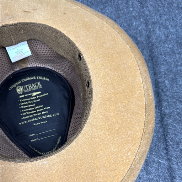 Outback Tan Fedora Hat - Picture 9 of 11